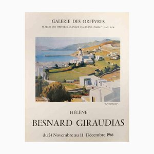 Hélène Besnard-Giraudias Exhibition Poster, 1966