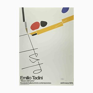Emilio Tadini, Museum of Man, 1976, Siebdruck und Lithographie
