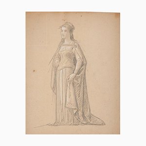 Desconocido, Dibujo, Traje de teatro, Siglo XIX