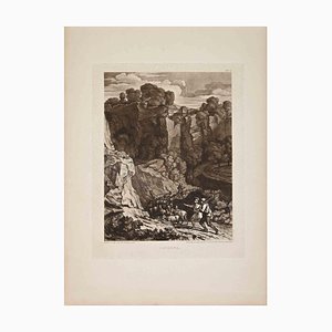 Thomas Lupton, View of La Verna, Early 19th Century, Etching