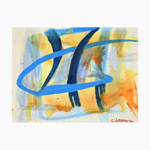 Giorgio Lo Fermo, Abstract Composition, Tempera and Watercolor by Giorgio Lo Fermo, 2020