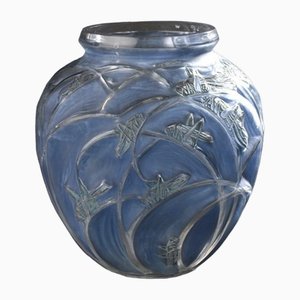 Sauterelles Vase von René Lalique, 1912