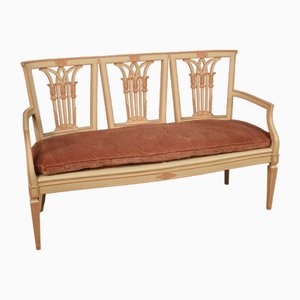Louis XVI Lacquered Sofa, 1950s