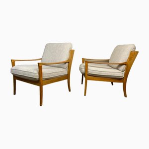 Mid-Century Armchairs by Karl Nothhelfer, Set of 2