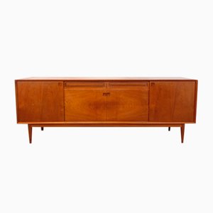 Enfilade Vintage Scandinave en Teck par Edvard Valentinsen pour Samcom, 1960s