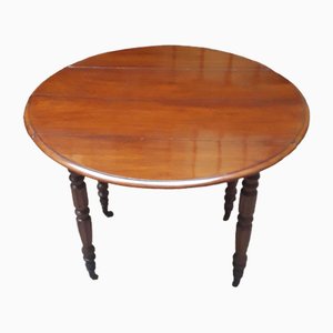 Table Vintage à Rallonge en Acajou