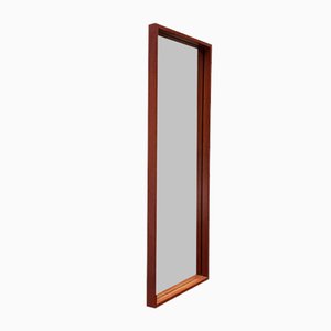 Mid-Century German Minimalist Teak Mirror from Zier-Form, 1960s