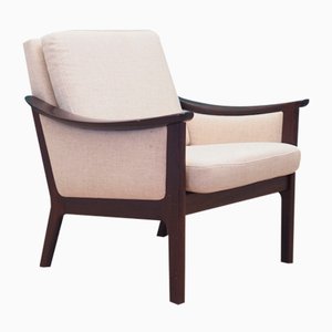 Danish Beige Armchair, 1970s