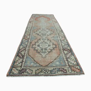 Tapis Star Oushak Vintage Fait Main en Laine, Turquie, 1960s