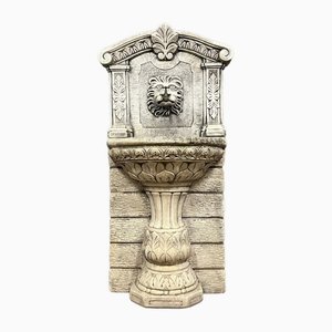 Large Fountain with Greek in Stone, 20th Century