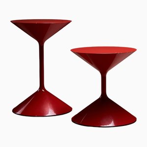 Tempo Side Tables by Prospero Rasulo for Zanotta, 2000s, Set of 2