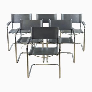 Sedie Bauhaus vintage, anni '70, set di 6