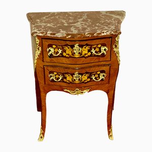 Commode Louis XV en Marqueterie de Palissandre