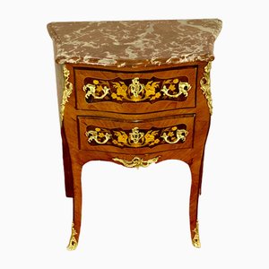 Louis XV Rosewood Marquetry Commode