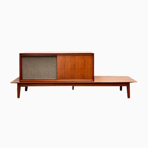 Mid-Century Modern Sideboard aus Teak von Rex Raab für Wilhelm Renz, 1950er