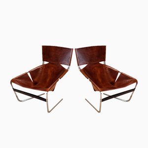 Sillones modelo F444 de Pierre Paulin para Artifort, años 60. Juego de 2