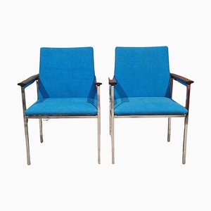 Mid-Century Armchairs by Sigvard Bernadotte, 1960s, Set of 2