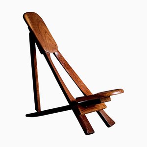 Sculptural African Studio Chair, 1960s