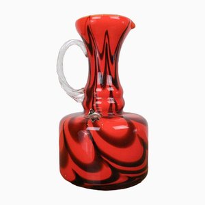 Vintage Florenz Vase aus Opalglas