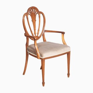 Sheraton Revival Sessel aus Satinholz