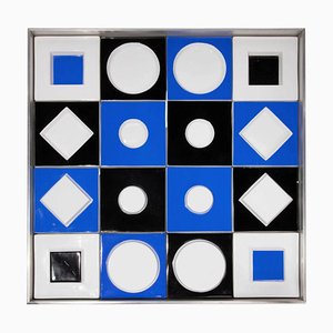 Kunstobjekt aus Porzellan von Victor Vasarely für Rosenthal, 1970