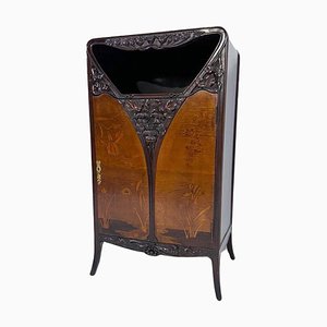 Marquetry Cabinet in Mahogany, 1890s