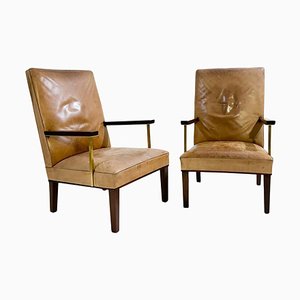 Fauteuils Mid-Century Modernes, 1950, Set de 2