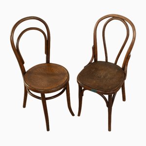 Coffee House Chairs, 1920s, Set of 2