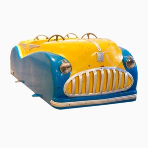 Yellow and Blue Merry-Go-Round Car, 1952