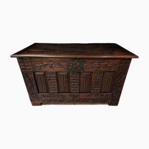 Catalan Chest in Walnut, Late 17th Century