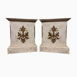 French Church Columns Consoles, Set of 2