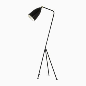 Vintage Grasshopper Floor Lamp by Greta Grossman for Bergboms, 1950s