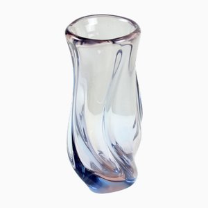 Grand Vase en Verre de Murano par Hospodka, Tchécoslovaquie, 1960s