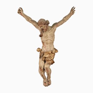 Scultura di Cristo crocifisso, 1720, legno policromo