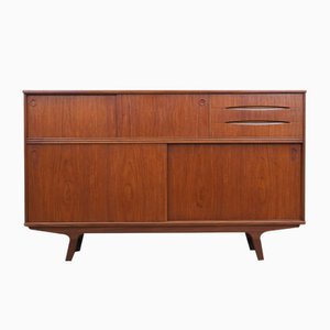 Danish Teak Highboard, 1960s