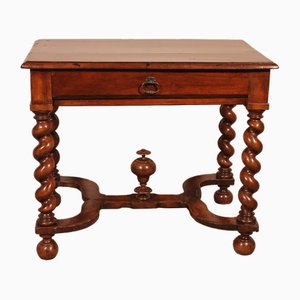 Louis XIII Side Table in Walnut, 17th Century