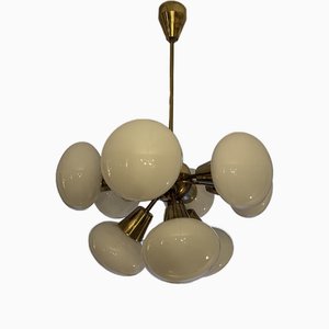 Lustre Vintage en Bronze Sputnik