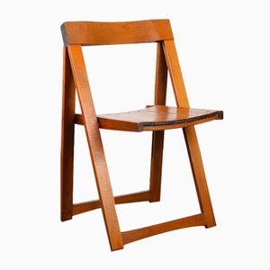 Vintage Trieste Folding Chair attributed to Aldo Jacober, 1960s