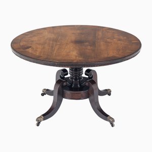 19th Century English Regency Rosewood Centre Table