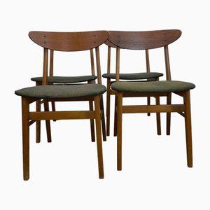 Chaises Modèle 210 de Farstrup, 1960s, Set de 4