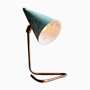 Mint Green Cocotte Table Lamp, France, 1950s