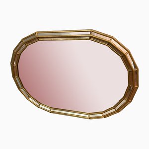 Specchio vintage in legno, anni '70