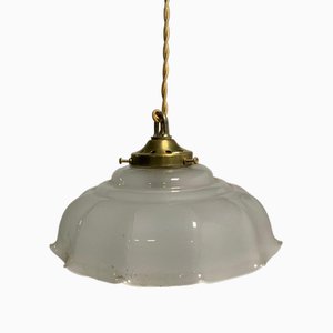 Italienische Küchen Deckenlampe, 1930er