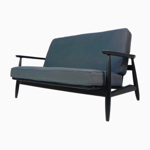 Vintage Bench in the style of Viko Baumritter, 1960s