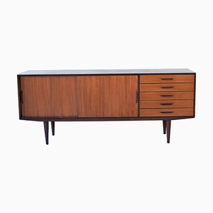 Deutsches Mid-Century Modern Teak Sideboard von Otto Wagner für Schwaco-Möbel-Werk, Herford, 1950er