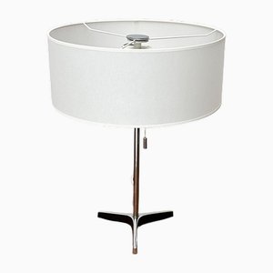 Lámpara de mesa trípode minimalista Mid-Century era espacial, años 60
