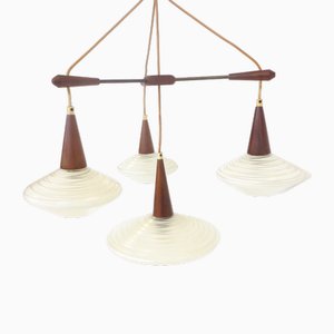 Vintage Lampe mit Vier Lichtpunkten, 1960er