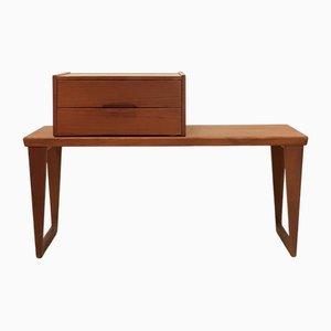 Set of Bench with Drawer Unit by Kai Kristiansen for Aksel Kjersgaard, 1960s