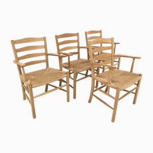 Scandinavian Chairs by Kaare Klint for Fritz Hansen, Denmark, 1960s, Set of 4