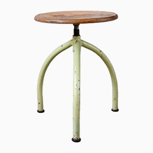 Tabouret Tripode Industriel, 1930s